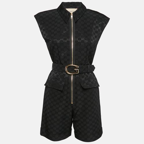 GG Supreme Jacquard Belted Playsuit S - Gucci - Modalova