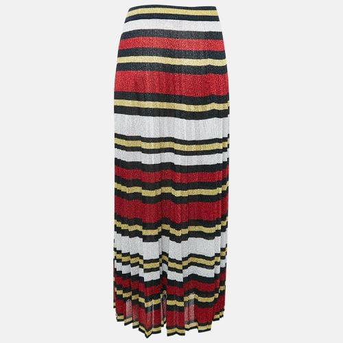 Strip Lurex Knit Maxi Skirt M - Gucci - Modalova