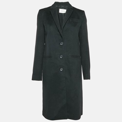 Gucci Black Wool Chester Coat M - Gucci - Modalova