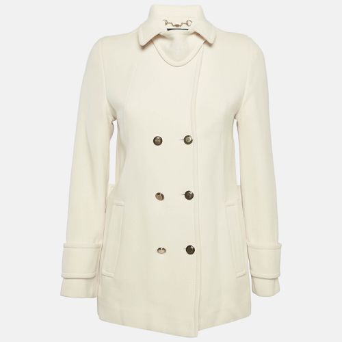 Wool Double Breasted Coat M - Gucci - Modalova