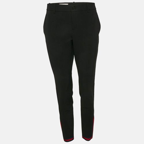 Cotton Blend Zip Detail Contrast Trimmed Skinny M - Gucci - Modalova