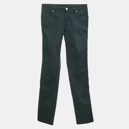 Gucci Black Pocket Detail Cotton Skinny Trousers XS - Gucci - Modalova