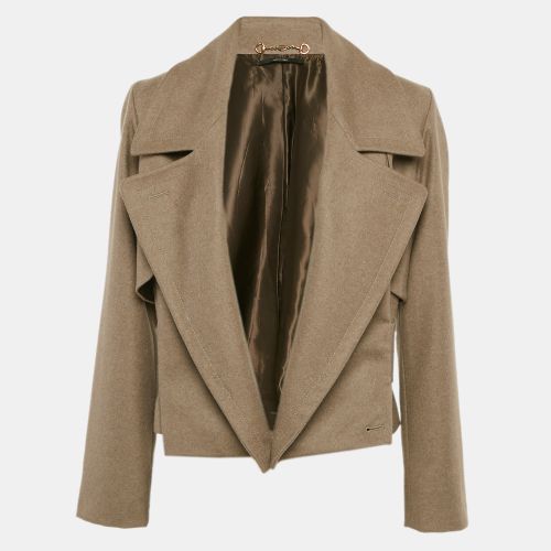 Felt Wool Lapel Collar Jacket S - Gucci - Modalova