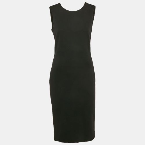 Gucci Black Wool Knit Sleeveless Short Dress L - Gucci - Modalova