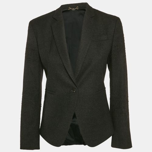 Gucci Dark Grey Wool Single Breasted Blazer M - Gucci - Modalova