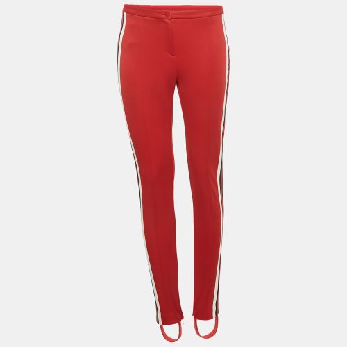 Gucci Red Jersey Striped Sylvie Web Stirrup Pants S - Gucci - Modalova