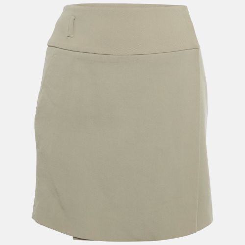 Gucci Beige Gabardine Mini Wrap Skirt S - Gucci - Modalova