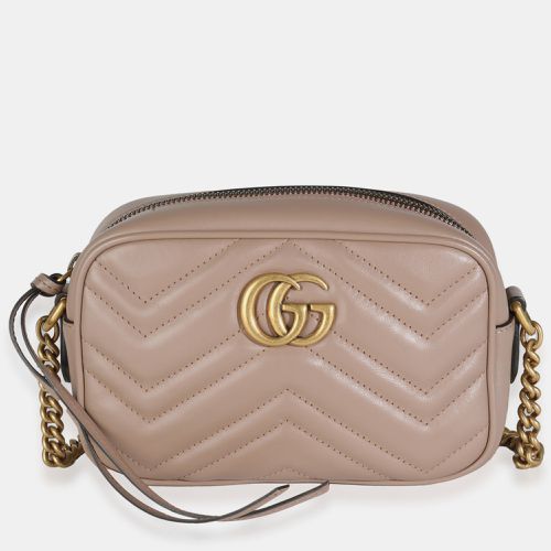 Matelasse Calfskin Small GG Marmont Shoulder Bag Bag - Gucci - Modalova