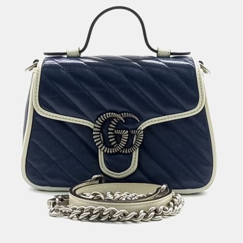 Gucci GG Marmont Mini Top Handle Bag - Gucci - Modalova