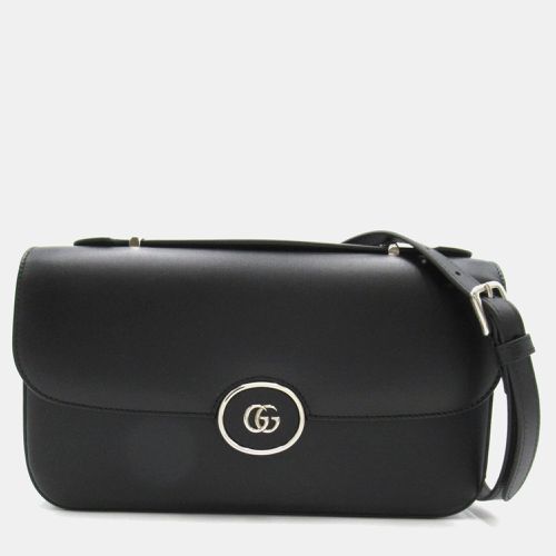 Gucci Black leather Shoulder Bag - Gucci - Modalova