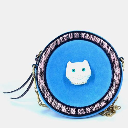 Gucci blue Round Pochette Crossbody Chain Bag - Gucci - Modalova