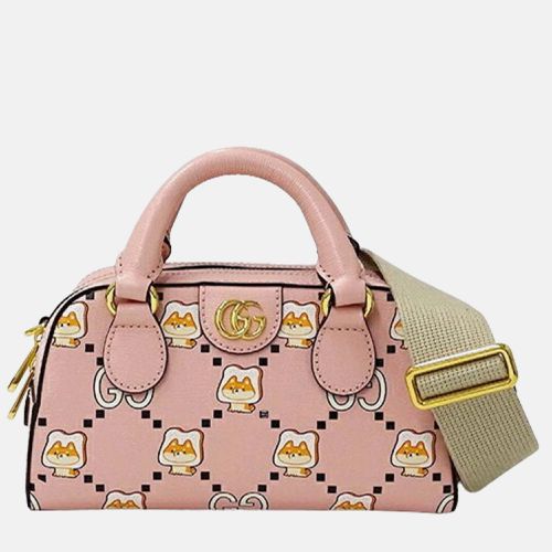 Gucci Pink Leather GG Marmont Handbag - Gucci - Modalova