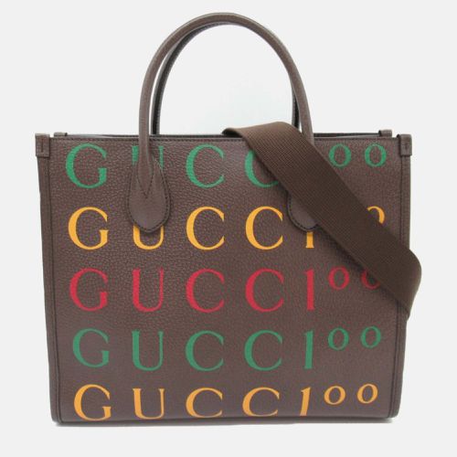 Gucci Brown canvas GG Tote bag - Gucci - Modalova