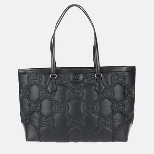 Gucci Black Nylon Leather GG Matelasse Medium Bag - Gucci - Modalova