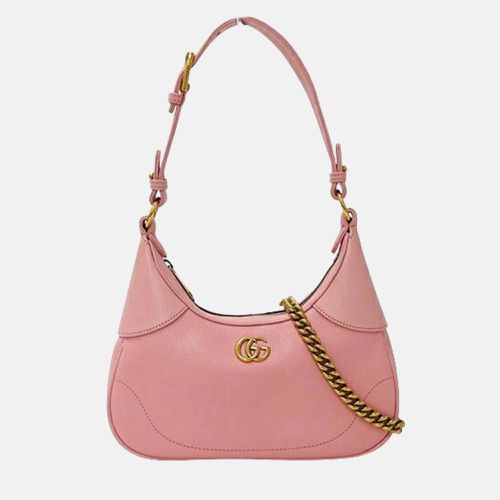 Gucci Pink Leather Aphrodite Small Chain Bag - Gucci - Modalova