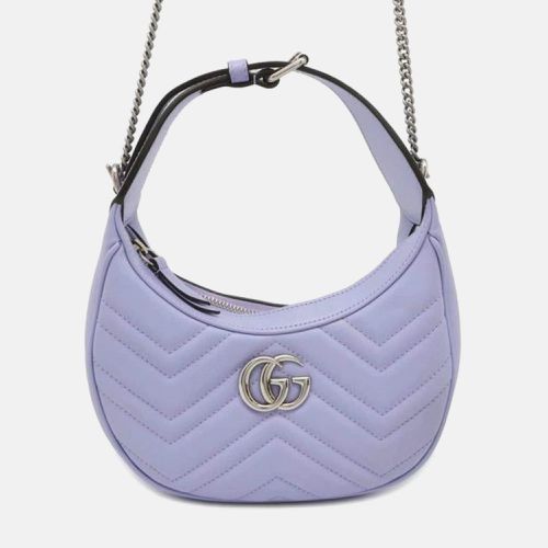 Gucci Mini GG Marmont Half Moon Bag - Gucci - Modalova