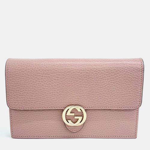 Gucci Interlocking Chain Crossbody Bag - Gucci - Modalova