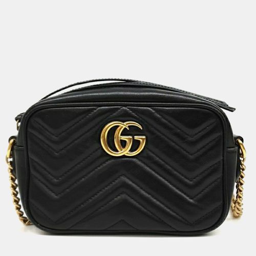 Gucci Marmont Matelasse Mini Crossbody Bag - Gucci - Modalova