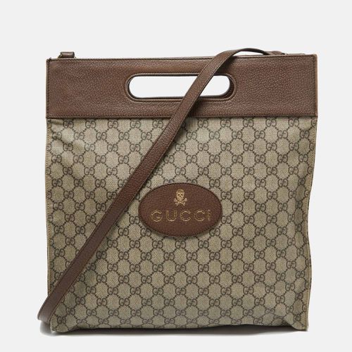 Gucci Beige/Brown GG Supreme Canvas and Leather Neo Vintage Tote - Gucci - Modalova