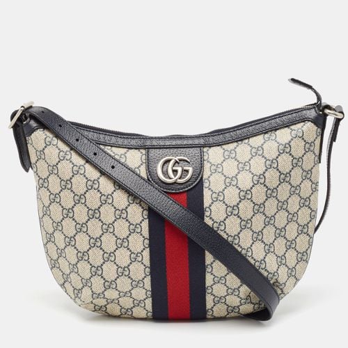 Gucci Blue/Beige GG Supreme Canvas Small Ophidia Crossbody Bag - Gucci - Modalova