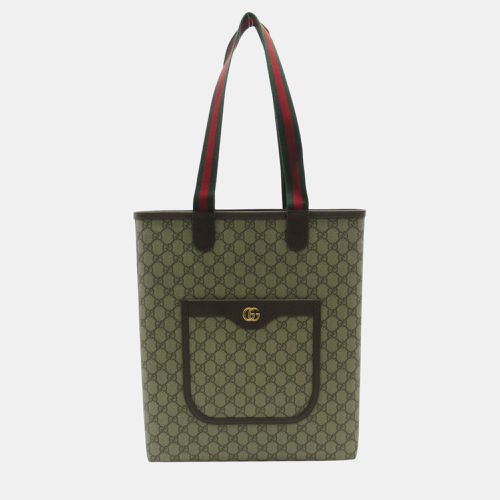 Gucci Beige Canvas GG Supreme Bag - Gucci - Modalova