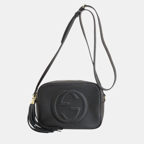 Gucci Leather Soho Interlocking G Shoulder Bag - Gucci - Modalova