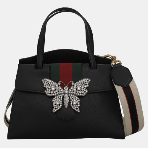 Gucci Linea Totem Embellished Butterfly Bag - Gucci - Modalova