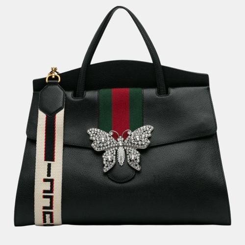 Gucci Black Large Linea Totem Satchel - Gucci - Modalova