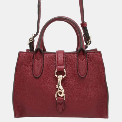 Gucci Tote Bag Rosso Ancora Leather Size Small - Gucci - Modalova