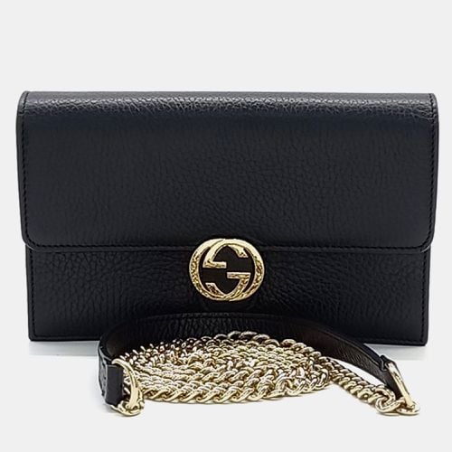 Gucci Interlocking Chain Crossbody Bag - Gucci - Modalova