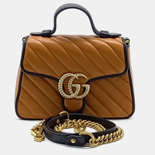 Gucci GG Marmont mini top handle bag - Gucci - Modalova