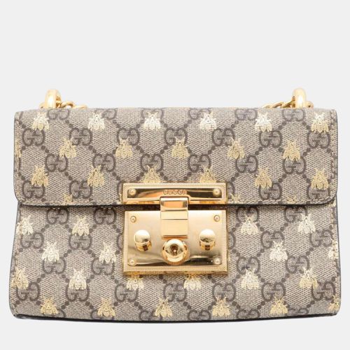 Gucci Padlock Double Chain Shoulder Small Bag - Gucci - Modalova