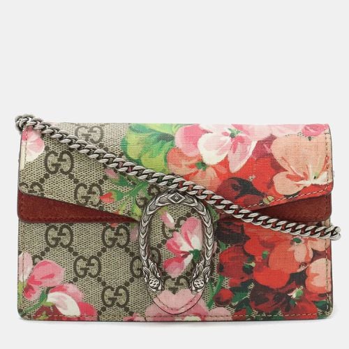 Gucci Beige Pink GG Blooms Dionysus Super Chain Shoulder Bag - Gucci - Modalova