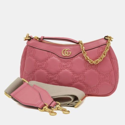 Gucci Leather Pink GG Matelasse Chain Bag - Gucci - Modalova