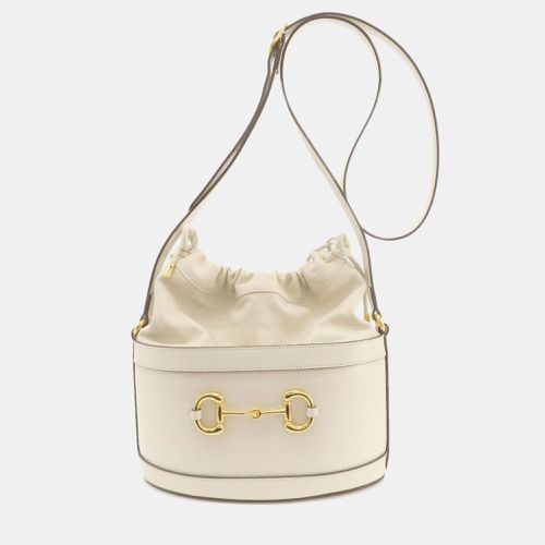 Gucci Leather Horsebit Bucket Tote Bag - Gucci - Modalova