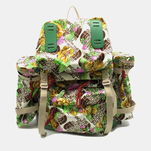 Gucci Nylon Leather Green Multicolor Backpack - Gucci - Modalova