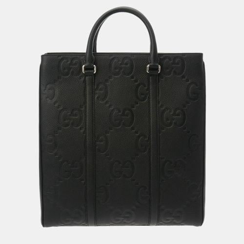 Gucci Black Calf Jumbo GG Medium Tote Bag - Gucci - Modalova