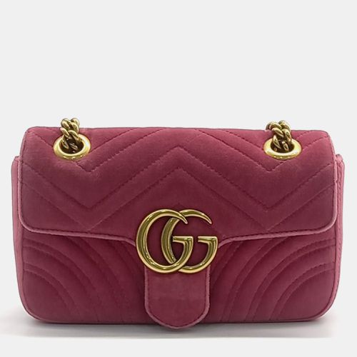 Velvet Matrace Mini Shoulder Bag - Gucci - Modalova