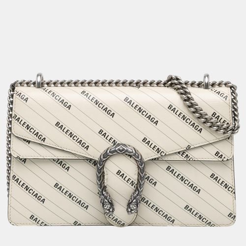 Gucci White The Hacker Project Small Leather Dionysus Shoulder Bag - Gucci - Modalova