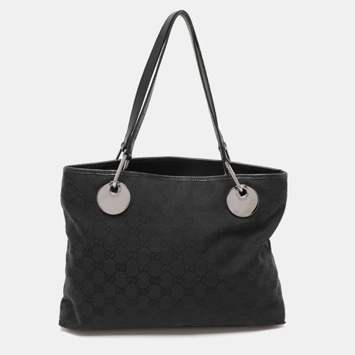 GG Canvas and Leather Small Eclipse Tote - Gucci - Modalova