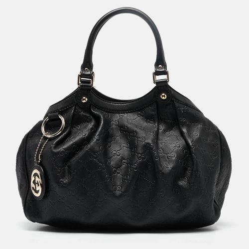 Ssima Leather Medium Sukey Tote - Gucci - Modalova