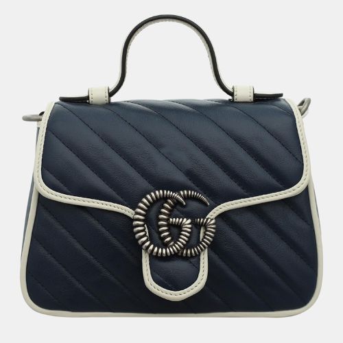 Gucci Mini Marmont Top Handle Bag - Gucci - Modalova