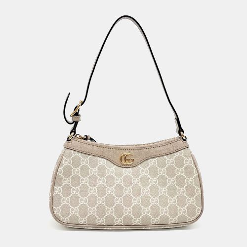 Gucci Beige PVC Ophidia small shoulder bag - Gucci - Modalova