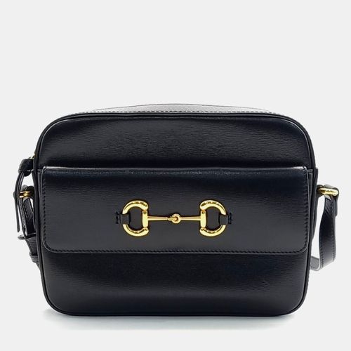 Gucci Black Leather 1955 Horsebit Small Crossbody Bag - Gucci - Modalova