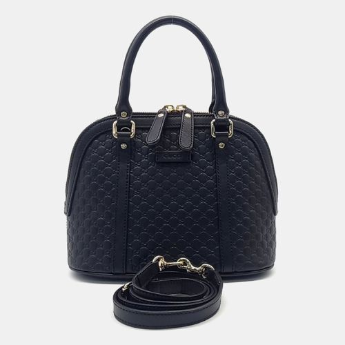 Gucci Black Leather Micro Cimaline Mini Dome bag - Gucci - Modalova