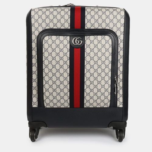 Gucci Multicolor Canvas and Leather Savoy Carrier bag - Gucci - Modalova