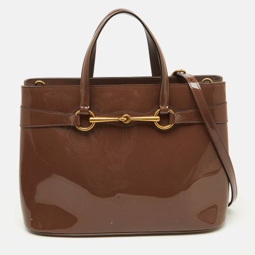 Patent Leather Medium Bright Bit Tote - Gucci - Modalova