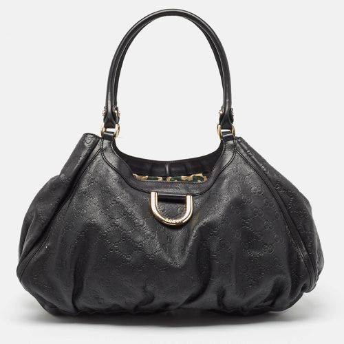 Gucci Black Guccissima Leather Large Abbey D Ring Shoulder Bag - Gucci - Modalova