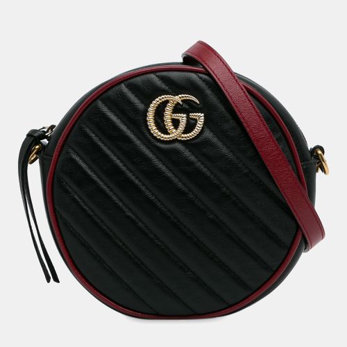 Gucci Mini Torchon GG Marmont Round Crossbody Bag - Gucci - Modalova