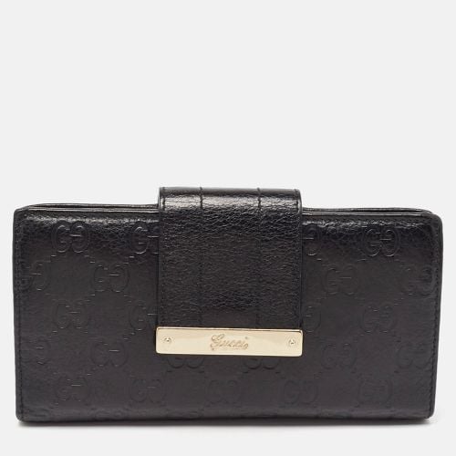 Ssima Leather Continental Wallet - Gucci - Modalova